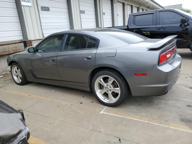 2C3CDXCT7CH109656 - 2012 DODGE CHARGER R/T GRAY photo 2