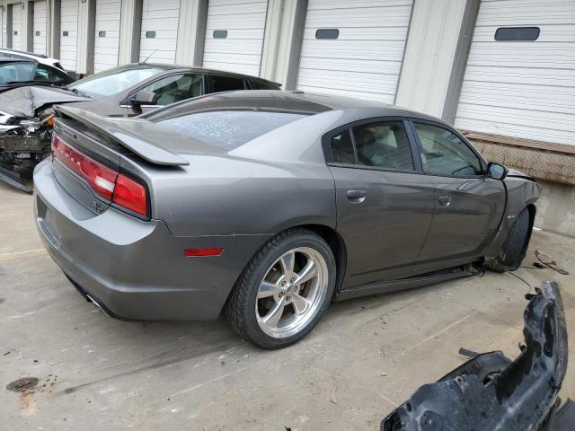 2C3CDXCT7CH109656 - 2012 DODGE CHARGER R/T GRAY photo 3