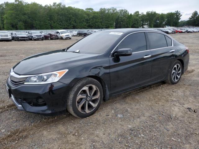 1HGCR2F81HA064583 - 2017 HONDA ACCORD EXL BLACK photo 1