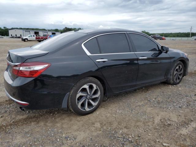 1HGCR2F81HA064583 - 2017 HONDA ACCORD EXL BLACK photo 3