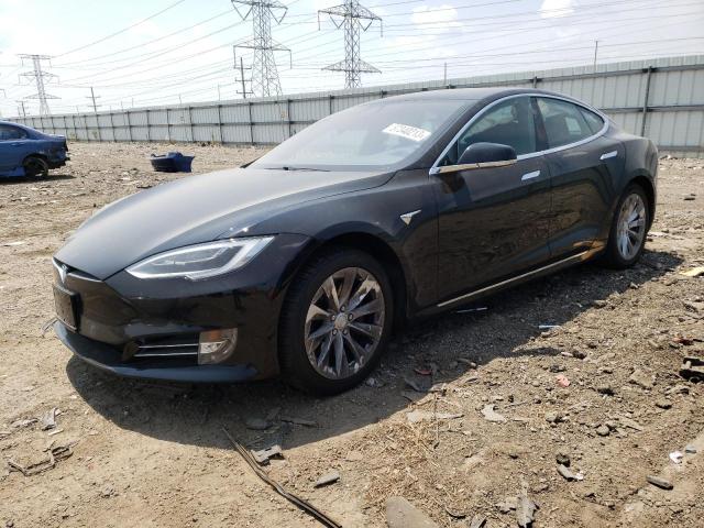 5YJSA1E2XJF298243 - 2018 TESLA MODEL S Սև լուսանկար 1