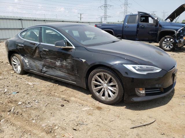 5YJSA1E2XJF298243 - 2018 TESLA MODEL S Սև լուսանկար 4
