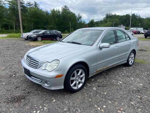 WDBRF92H17F905270 - 2007 MERCEDES-BENZ C 280 4MATIC SILVER photo 2