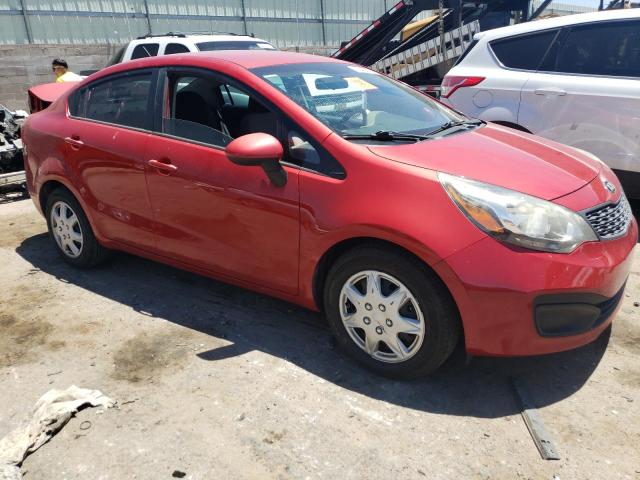 KNADM4A32F6528230 - 2015 KIA RIO LX RED photo 4