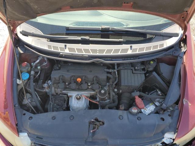 2HGFA16989H527376 - 2009 HONDA CIVIC EXL 勃艮第红 照片 11