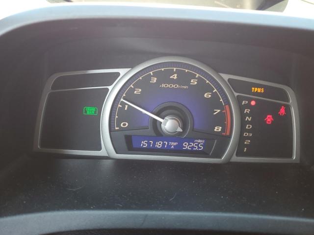 2HGFA16989H527376 - 2009 HONDA CIVIC EXL 勃艮第红 照片 9