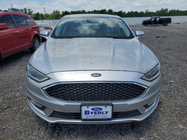 3FA6P0K93HR348233 - 2017 FORD FUSION TITANIUM SILVER photo 5