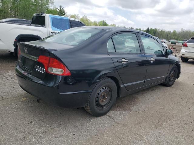2HGFA1F65AH048651 - 2010 HONDA CIVIC LX-S შავი ფოტო 3