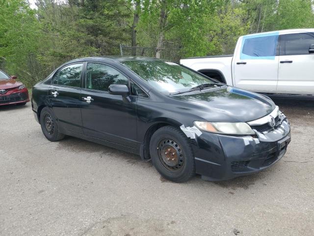 2HGFA1F65AH048651 - 2010 HONDA CIVIC LX-S შავი ფოტო 4