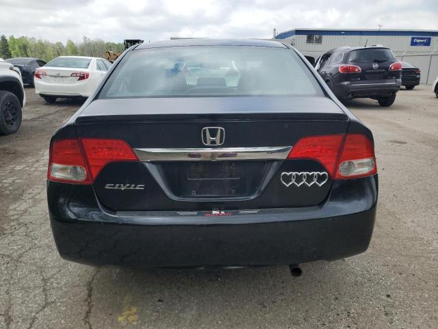 2HGFA1F65AH048651 - 2010 HONDA CIVIC LX-S შავი ფოტო 6