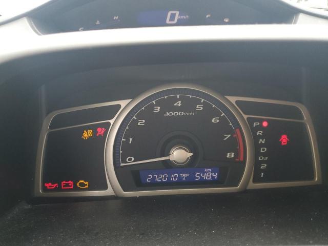 2HGFA1F65AH048651 - 2010 HONDA CIVIC LX-S შავი ფოტო 9