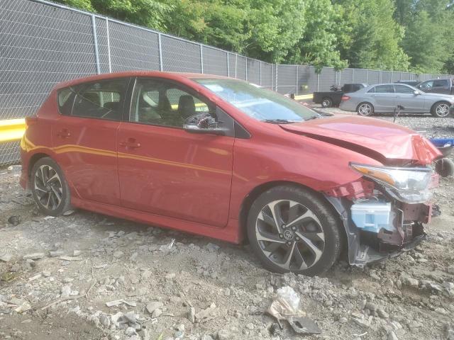 JTNKARJE5JJ555148 - 2018 TOYOTA COROLLA IM RED photo 4