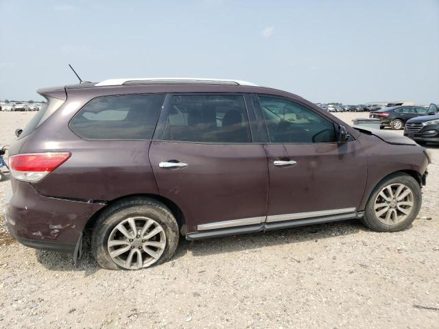 5N1AR2MN9FC711954 - 2015 NISSAN PATHFINDER S BURGUNDY photo 3