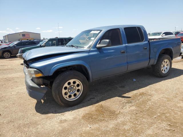 2002 DODGE DAKOTA QUAD SPORT, 