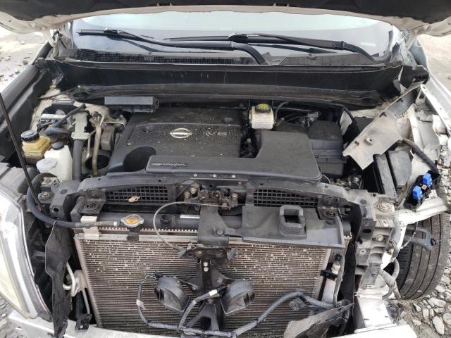 5N1AR2MN4EC665481 - 2014 NISSAN PATHFINDER S WHITE photo 12