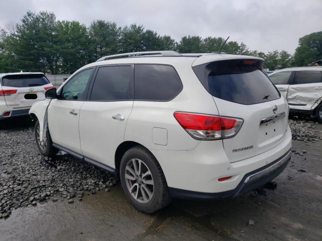 5N1AR2MN4EC665481 - 2014 NISSAN PATHFINDER S WHITE photo 2