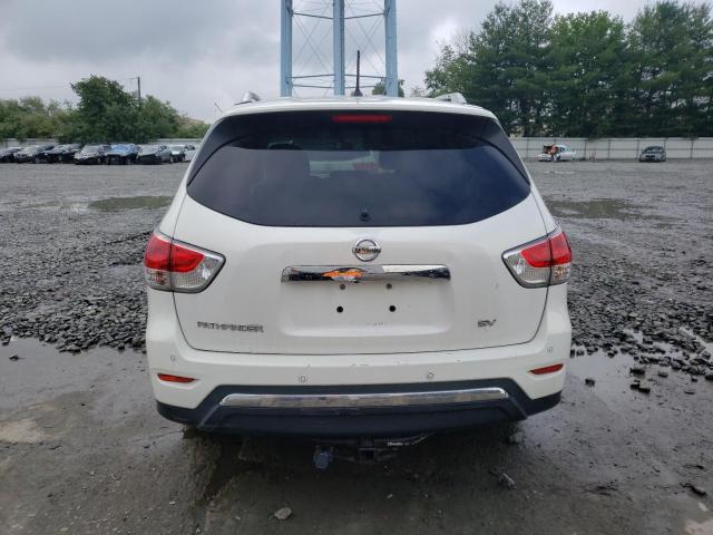 5N1AR2MN4EC665481 - 2014 NISSAN PATHFINDER S WHITE photo 6