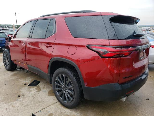 1GNERJKW4PJ211670 - 2023 CHEVROLET TRAVERSE RS RED photo 2