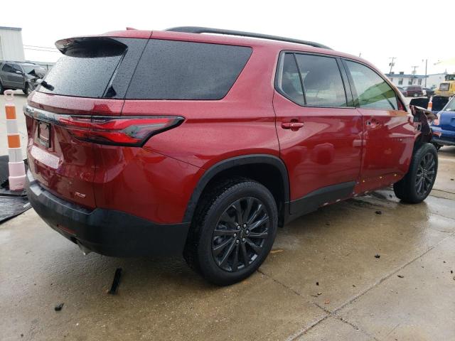 1GNERJKW4PJ211670 - 2023 CHEVROLET TRAVERSE RS RED photo 3