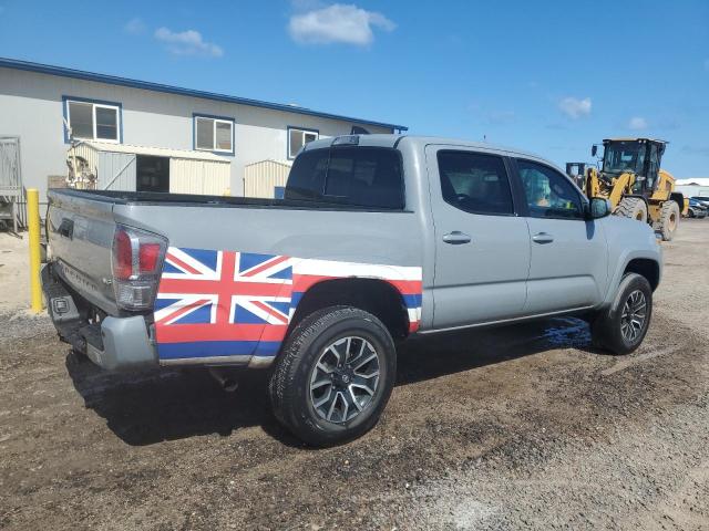 3TYAZ5CNXMT006426 - 2021 TOYOTA TACOMA DOUBLE CAB GRAY photo 3