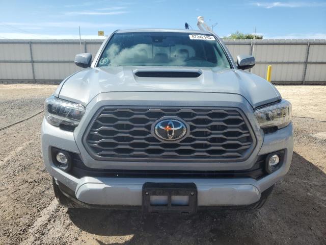 3TYAZ5CNXMT006426 - 2021 TOYOTA TACOMA DOUBLE CAB GRAY photo 5