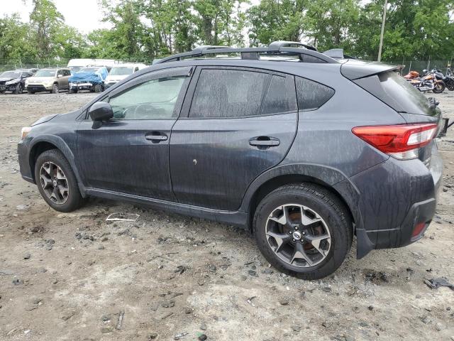 JF2GTABC1JH317700 - 2018 SUBARU CROSSTREK PREMIUM GRAY photo 2