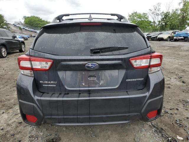 JF2GTABC1JH317700 - 2018 SUBARU CROSSTREK PREMIUM GRAY photo 6