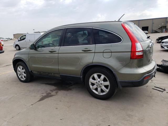 JHLRE38709C003457 - 2009 HONDA CR-V EXL GREEN photo 2