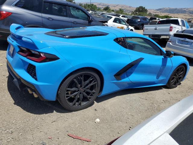 1G1YA2D46P5107567 - 2023 CHEVROLET CORVETTE STINGRAY 1LT BLUE photo 3