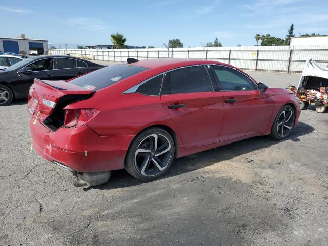 1HGCV1F31MA082022 - 2021 HONDA ACCORD SPORT RED photo 3