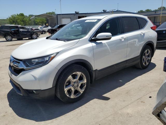 2HKRW1H89KH510164 - 2019 HONDA CR-V EXL WHITE photo 1