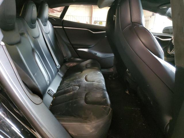 5YJSA1E23HF203144 - 2017 TESLA MODEL S შავი ფოტო 10