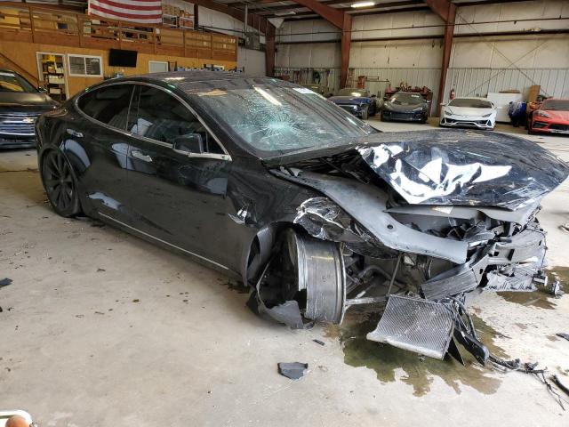 5YJSA1E23HF203144 - 2017 TESLA MODEL S შავი ფოტო 4