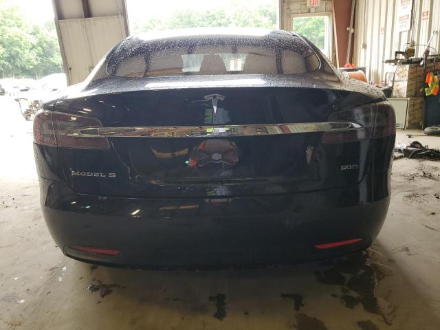 5YJSA1E23HF203144 - 2017 TESLA MODEL S შავი ფოტო 6