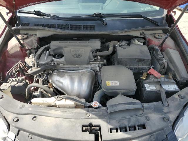 4T1BF1FK5HU749821 - 2017 TOYOTA CAMRY LE RED photo 11