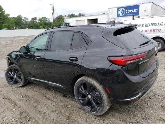 LRBFZNR40MD142901 - 2021 BUICK ENVISION ESSENCE BLACK photo 2