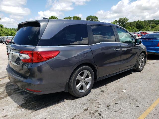 5FNRL6H78JB009566 - 2018 HONDA ODYSSEY EXL GRAY photo 3