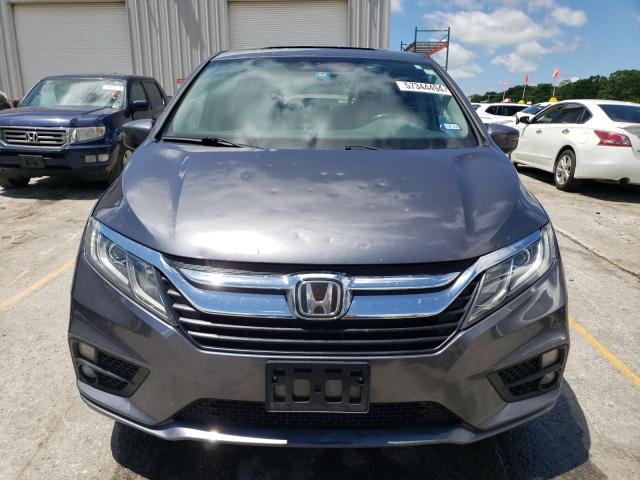 5FNRL6H78JB009566 - 2018 HONDA ODYSSEY EXL GRAY photo 5