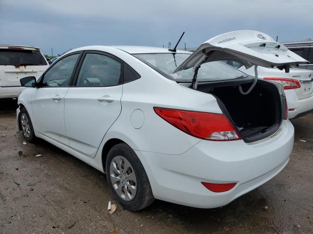 KMHCT4AE3GU030582 - 2016 HYUNDAI ACCENT SE WHITE photo 2