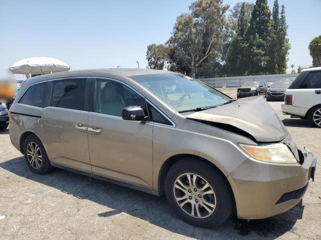 5FNRL5H63BB017321 - 2011 HONDA ODYSSEY EXL TAN photo 4