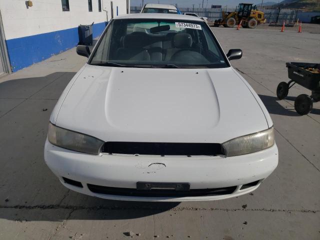 4S3BD4353V7208237 - 1997 SUBARU LEGACY L WHITE photo 5