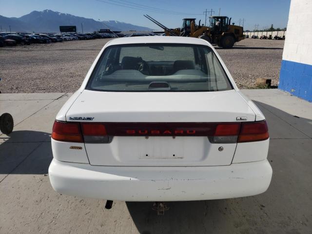 4S3BD4353V7208237 - 1997 SUBARU LEGACY L WHITE photo 6