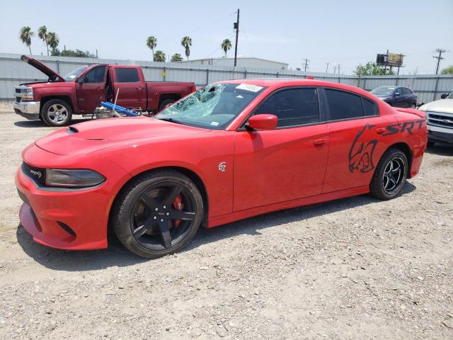 2C3CDXL90JH172678 - 2018 DODGE CHARGER SRT HELLCAT RED photo 1