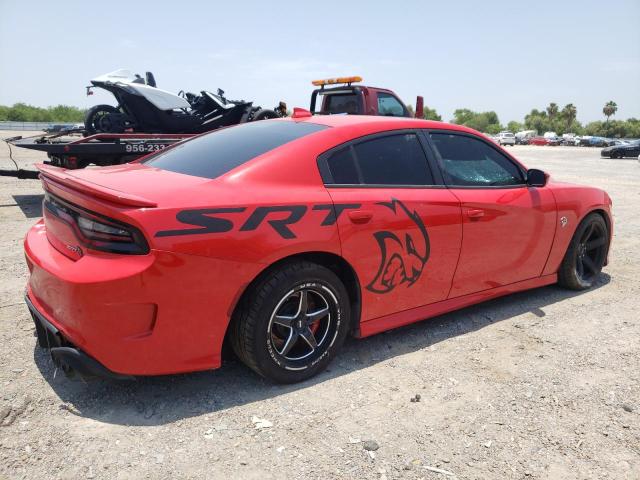 2C3CDXL90JH172678 - 2018 DODGE CHARGER SRT HELLCAT RED photo 3