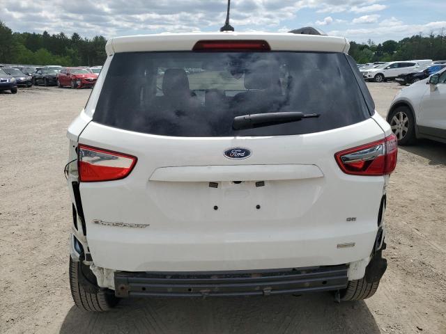 MAJ3S2GE1LC311918 - 2020 FORD ECOSPORT SE 白色 照片 6