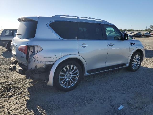 JN8AZ2NE6G9126318 - 2016 INFINITI QX80 SILVER photo 3