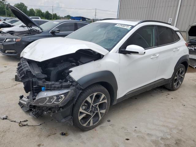 KM8K5CA36PU995628 - 2023 HYUNDAI KONA LIMITED WHITE photo 1