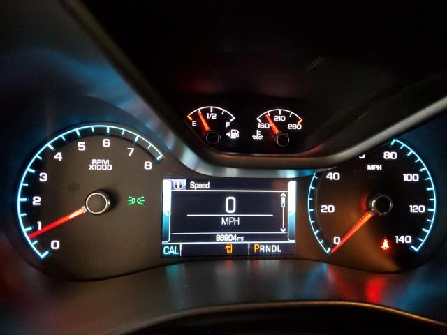 1GCGTEEN4J1152804 - 2018 CHEVROLET COLORADO ZR2 SILVER photo 9