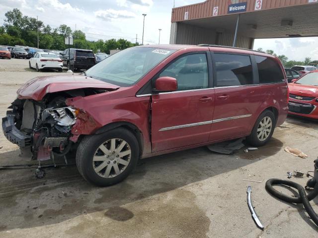 2C4RC1BG4ER127135 - 2014 CHRYSLER TOWN & COU TOURING MAROON photo 1