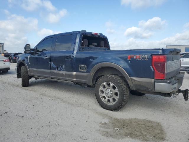 1FT7W2BT9LEE43478 - 2020 FORD F250 SUPER DUTY BLUE photo 2